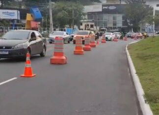 Obras Causam Restrição Em Avenida De Salvador
