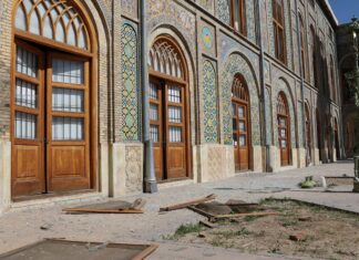 Patrimônio Unesco, Palácio de Golestan em Teerã é danificado em ataque Patrimônio Unesco, Palácio de Golestan em Teerã é danificado em ataque