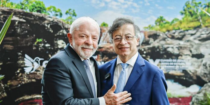 Lula e Petro defendem fortalecimento do multilateralismo regional
