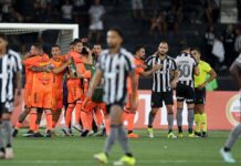 Botafogo cai para o Barcelona e fica fora da Libertadores Botafogo cai para o Barcelona e fica fora da Libertadores