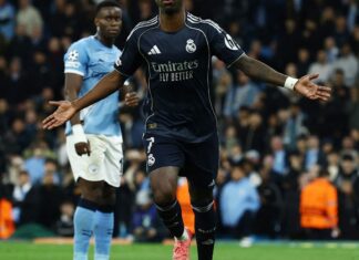 Liga dos Campeões: Vini Júnior marca dois e Real despacha City Liga dos Campeões: Vini Júnior marca dois e Real despacha City