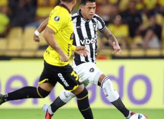 Pré-Libertadores: Botafogo arranca empate com Barcelona em Guayaquil Pré-Libertadores: Botafogo arranca empate com Barcelona em Guayaquil