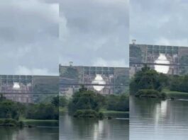 Comportas Da Usina De Pedra Do Cavalo São Abertas Após Aumento Do Nível