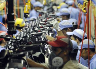 Produção de motos cresce 1,7% e tem melhor 1º bimestre em 15 anos
