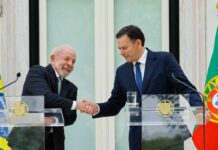 Lula defende que empresas brasileiras atuem em Portugal Lula defende que empresas brasileiras atuem em Portugal