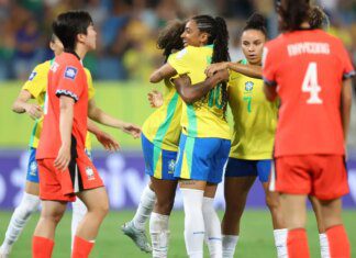 Brasil deslancha com Kerolin e goleia Coreia do Sul pelo Fifa Series Brasil deslancha com Kerolin e goleia Coreia do Sul pelo Fifa Series