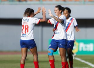 Brasileiro feminino: Bahia derrota América-MG e assume 3ª colocação Brasileiro feminino: Bahia derrota América-MG e assume 3ª colocação