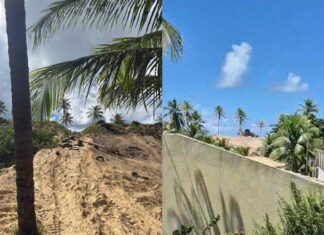 Moradores Denunciam Intervenção Em Dunas De Barra Do Jacuípe E Apontam Possível Crime Ambiental