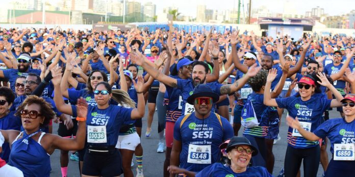 Corrida Nacional do Sesi supera 60 mil inscritos em segunda edição