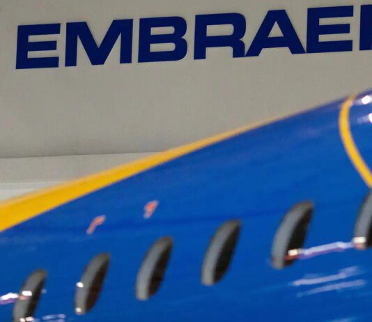Embraer registra aumento de 22% em pedidos no primeiro trimestre