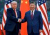 China diz que acordos firmados em visita de Trump são “preliminares” China diz que acordos firmados em visita de Trump são "preliminares"