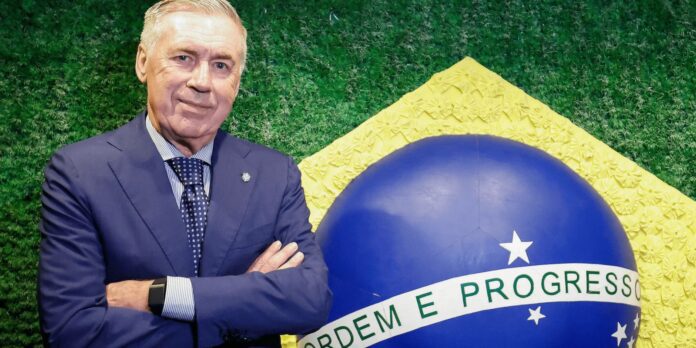 CBF anuncia ampliação de contrato com técnico Carlo Ancelotti CBF anuncia ampliação de contrato com técnico Carlo Ancelotti