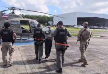 Líder De Facção Capturado Na Bolívia é Transferido Para Presídio De Segurança Máxima Em Serrinha