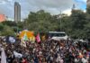 Em ato na capital paulista, estudantes criticam políticas educacionais