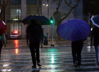 INMET prevê chuva em grande parte do país no fim de semana