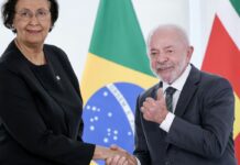 Lula discute combate ao crime organizado com presidenta do Suriname