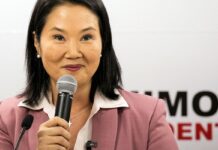 Keiko Fujimori assume hoje Presidência do Peru