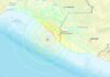 Terremoto de magnitude 7,4 atinge Puerto Madero, não o México Terremoto de magnitude 7,4 atinge Puerto Madero, não o México