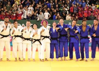 Brasil derrota Alemanha e leva título do Desafio Internacional de Judô Brasil derrota Alemanha e leva título do Desafio Internacional de Judô