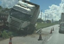 Acidente Entre Carretas Causa Trânsito De 9km Na BR-324