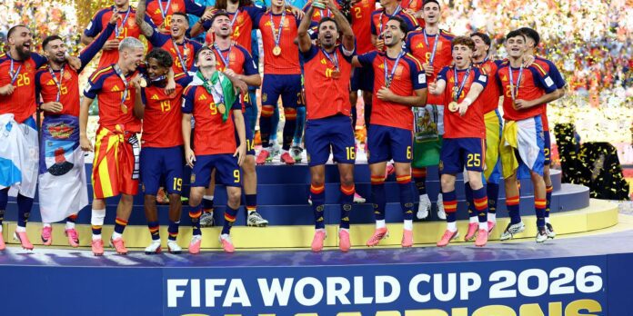Espanha domina Argentina, vence na prorrogação e leva o bi Espanha domina Argentina, vence na prorrogação e leva o bi da Copa