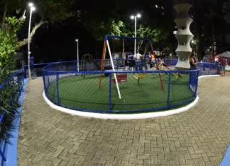 Prefeitura Inaugura Nova Praça Santos Dumont Com Espaço Para Lazer E Comércio