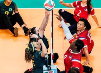 Invictas, seleções do Brasil jogam oitavas do Mundial de vôlei sentado Invictas, seleções do Brasil jogam oitavas do Mundial de vôlei sentado
