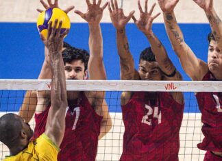 Vôlei: Brasil perde para EUA e volta a se complicar na Liga das Nações Vôlei: Brasil perde para EUA e volta a se complicar na Liga das Nações