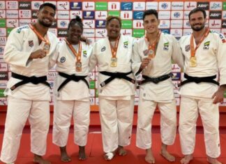 Brasil é campeão geral do Grand Prix de judô no Peru com 11 medalhas Brasil é campeão geral do Grand Prix de judô no Peru com 11 medalhas