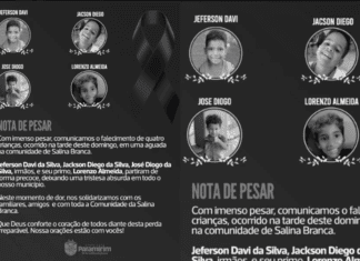 Tragédia: Quatro Crianças Morrem Afogadas Em Propriedade Rural