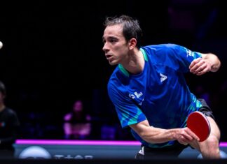 Calderano supera anfitrião na estreia do Europe Smash na Suécia Calderano supera anfitrião na estreia do Europe Smash na Suécia