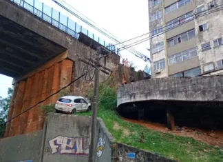 Após Carro Despencar De Viaduto, Codesal Aciona Reparos Em Estrutura No Ogunjá