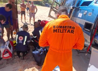 Vítima De Afogamento é Resgatada Na Praia De Itapuã, Em Salvador