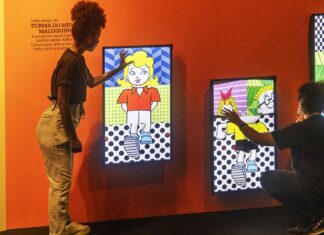 Exposição com as obras de Ziraldo encanta visitantes em Salvador