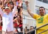 Candidatos iniciam campanha presidencial em redutos eleitorais