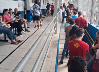 Paulistanos enfrentam filas para tomar vacina contra sarampo