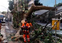 Rio tem previsão de rajadas acima de 90 km/h nesta sexta-feira