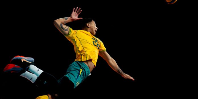 Brasil bate Colômbia e segue 100% no Sul-Americano masculino de Brasil bate Colômbia e segue 100% no Sul-Americano masculino de vôlei