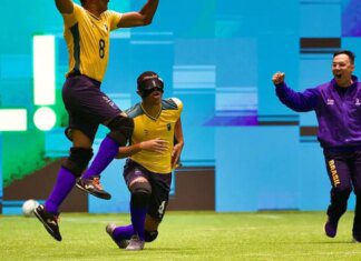 Brasil é hepatcampeão da Copa América de futebol de cegos em SP Brasil é hepatcampeão da Copa América de futebol de cegos em SP