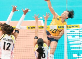 Brasil supera Venezuela em estreia no Sul-Americano de vôlei feminino Brasil supera Venezuela em estreia no Sul-Americano de vôlei feminino