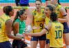 Brasil vence 4º jogo e encara Argentina por vaga olímpica no domingo Brasil vence 4º jogo e encara Argentina por vaga olímpica no domingo