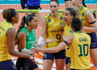 Brasil vence 4º jogo e encara Argentina por vaga olímpica no domingo Brasil vence 4º jogo e encara Argentina por vaga olímpica no domingo