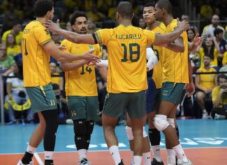 Brasil vence Venezuela e está no mundial de vôlei masculino Brasil vence Venezuela e está no mundial de vôlei masculino
