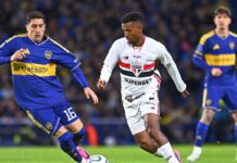 Ex-Palmeiras marca e São Paulo perde do Boca Juniors na Sul-Americana Ex-Palmeiras marca e São Paulo perde do Boca Juniors na Sul-Americana