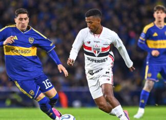 Ex-Palmeiras marca e São Paulo perde do Boca Juniors na Sul-Americana Ex-Palmeiras marca e São Paulo perde do Boca Juniors na Sul-Americana