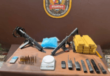 PM Apreende Fuzil, Submetralhadora E Drogas Durante Ação Em Cassange, Salvador