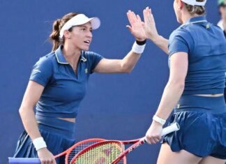 Luisa Stefani vai às quartas de final nas duplas femininas do US Open Luisa Stefani vai às quartas de final nas duplas femininas do US Open