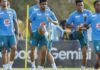 Seleção: Ancelotii comanda 1º treino com grupo completo na Austrália Seleção: Ancelotii comanda 1º treino com grupo completo na Austrália