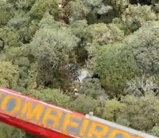 Corpos de vítimas de queda de helicóptero seguem para perícia em SC