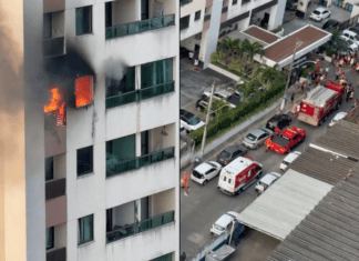 Fogo Em Prédio Assusta Moradores Em Bairro De Salvador